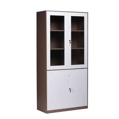 Gabinete de almacenamiento alto de 4 puertas